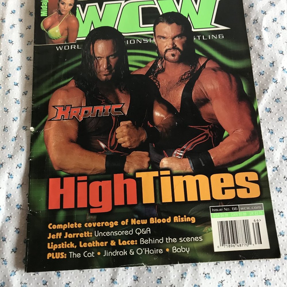 Vintage Wrestling Magazine Oct. 2000 WCW